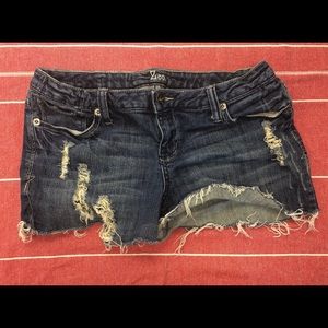 Cut Off Jean Denim Shorts
